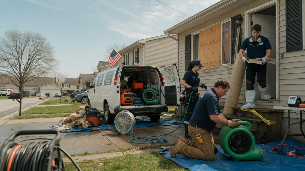 Water Damage Restoration in Midkiff, TX near me